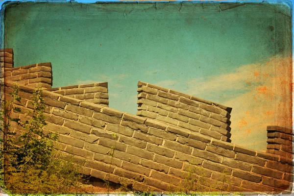Grande muro di porcellana — Foto Stock