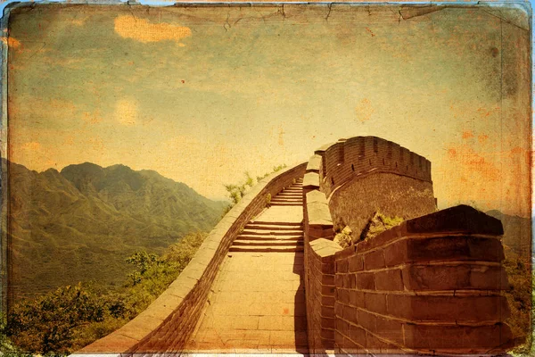 Great Wall of China — Stock Photo, Image