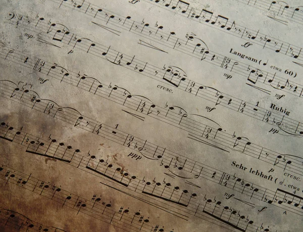 Music, sheet music, background — Stock Photo, Image