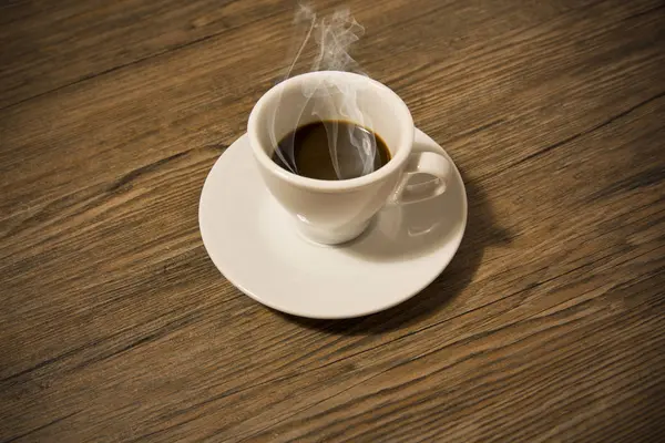 Arab mocha coffee in a white ceramic cup — Stock Photo, Image