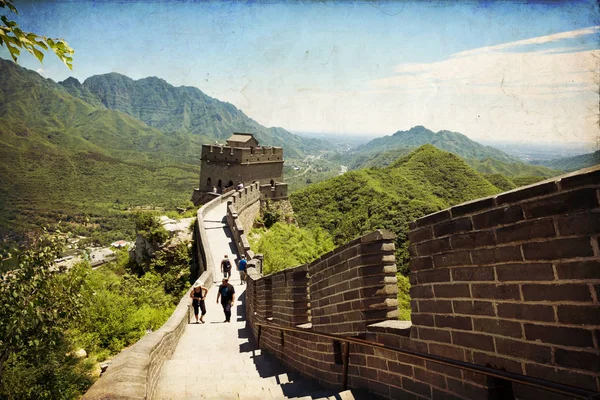 Gran pared de china — Foto de Stock