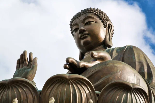 Il Buddha gigante a Hong Kong, Cina — Foto Stock