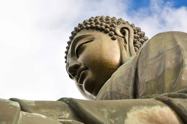 Obří buddha v hong kong, Čína — Stock fotografie