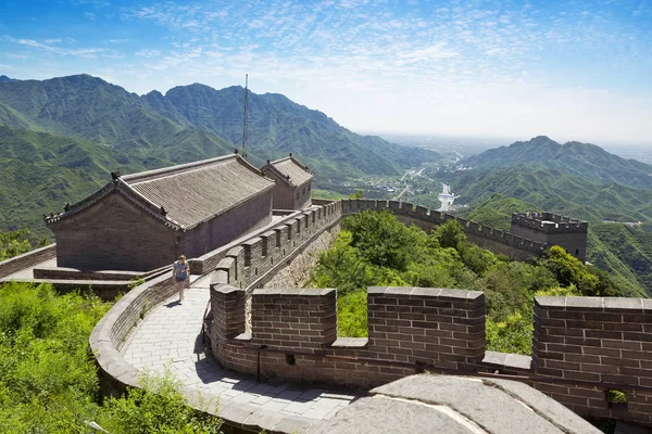 Grote muur van porselein — Stockfoto