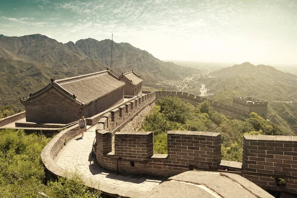 Grande muro di porcellana — Foto Stock