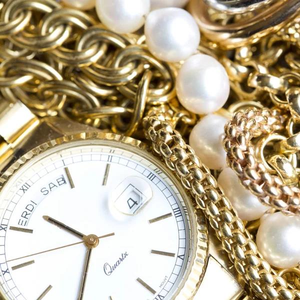 Gold Jewelry — Stock Photo, Image