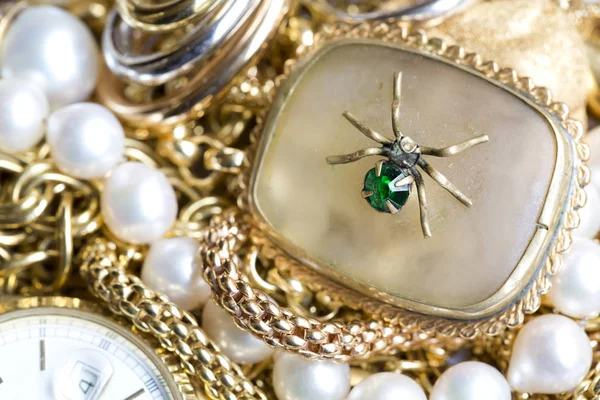 Joyas de oro — Foto de Stock