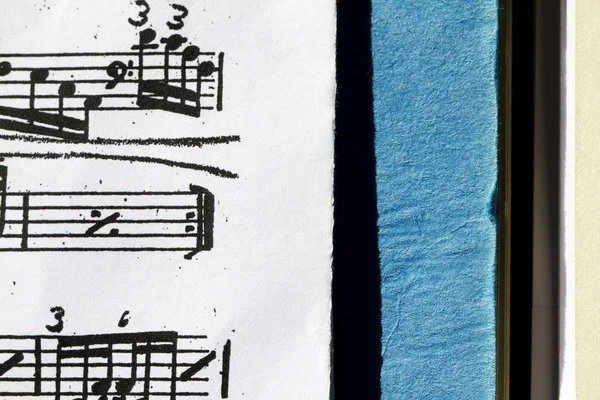 Müzik, notalar, arka plan — Stok fotoğraf