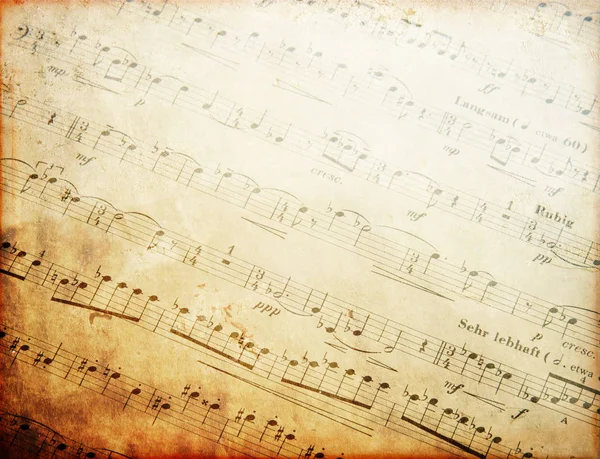 Music, sheet music, background — Stock Photo, Image