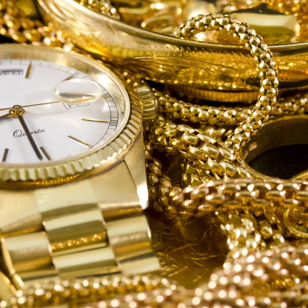 Gold Jewelry — Stock Photo, Image