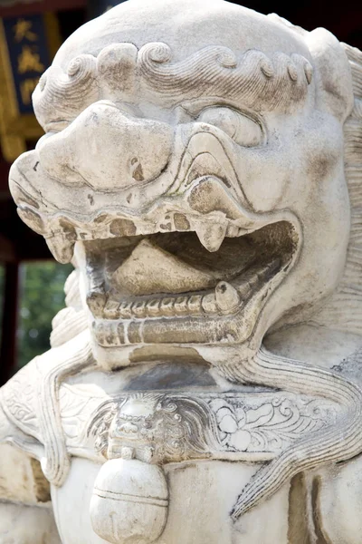 Lo storico tempio di Confucio a Nanchino — Foto Stock