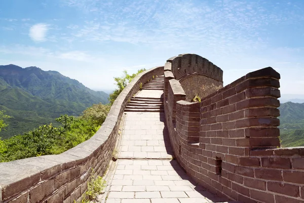 Grande muro di porcellana — Foto Stock