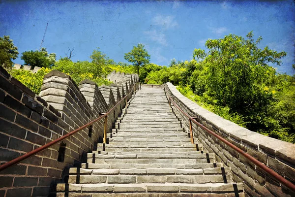 Grote muur van porselein — Stockfoto