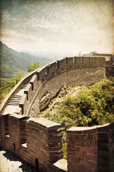 Gran pared de china — Foto de Stock