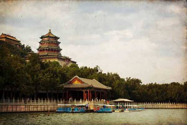 A pekingi nyári császári palota — Stock Fotó