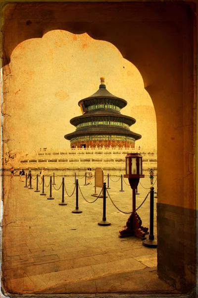 北京の天壇の美しい景色 — ストック写真