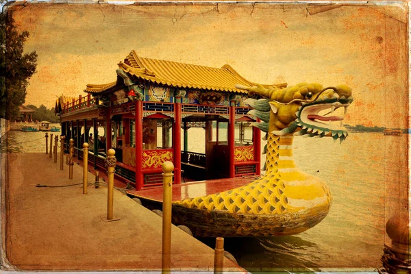 Beautiful view of the seventeen Arches Bridge in Beijing — Stock Photo, Image