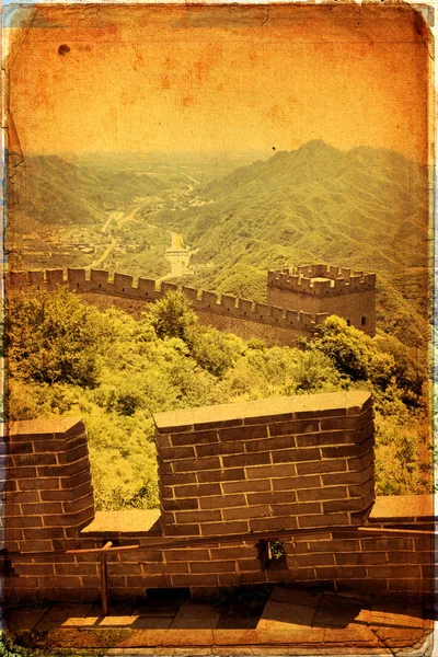 Great Wall of China — Stock Photo, Image