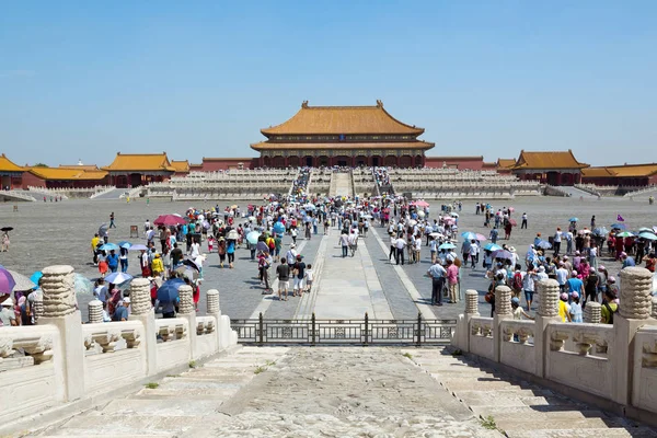 Vacker utsikt över den förbjudna staden i Peking — Stockfoto
