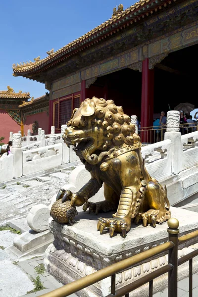 Beautiful view of the Forbidden City in Beijing — Stock Photo, Image