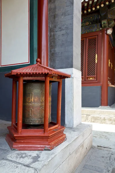 Prachtig uitzicht op de Lama tempel in Beijing — Stockfoto