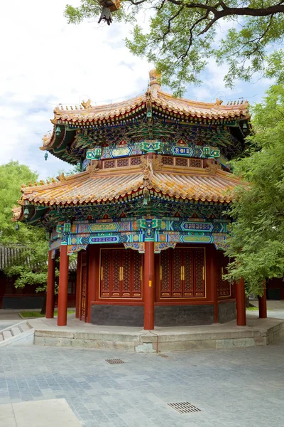 Bela vista do templo de Lama em Pequim — Fotografia de Stock