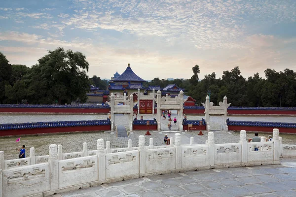 La splendida vista del Tempio del Cielo a Pechino — Foto Stock