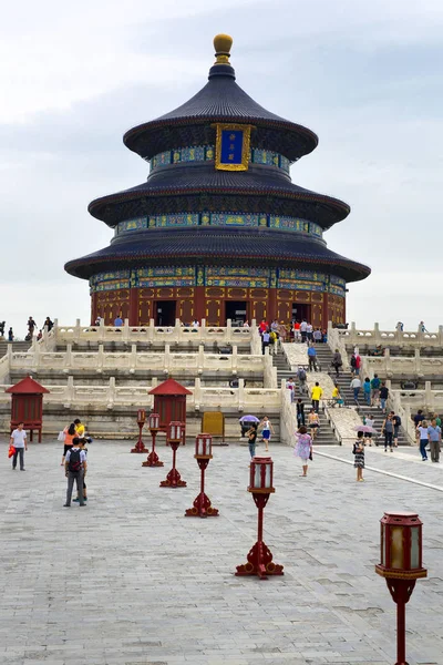 Den vackra utsikten över Himlens tempel i Peking — Stockfoto