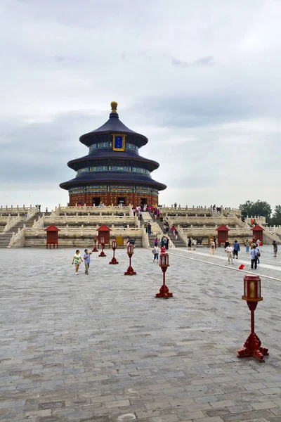 Het prachtige uitzicht op de Tempel van de Hemel in Beijing — Stockfoto