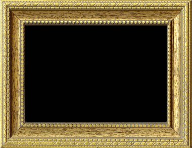 Yaldızlı bronz çerçeveli arka plan