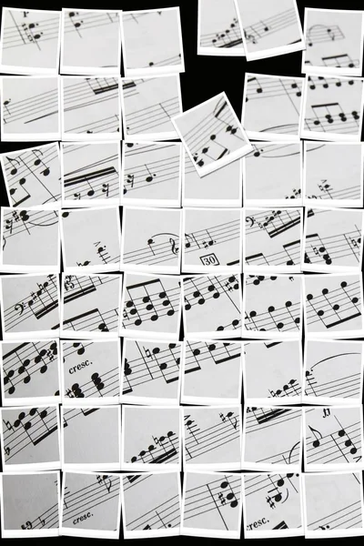 Partitura musical — Fotografia de Stock