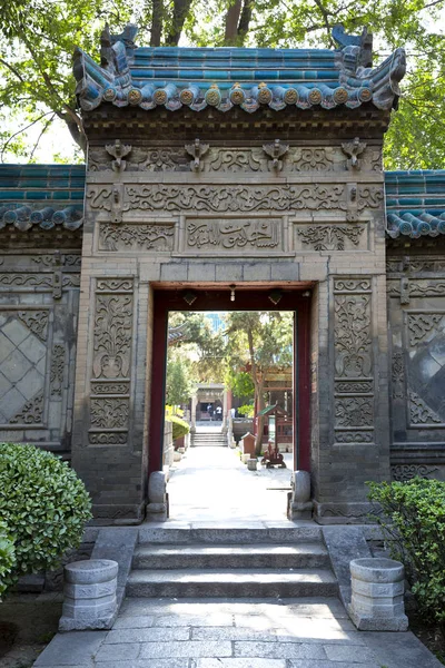 Détail de la vieille mosquée à Xian, Chine — Photo