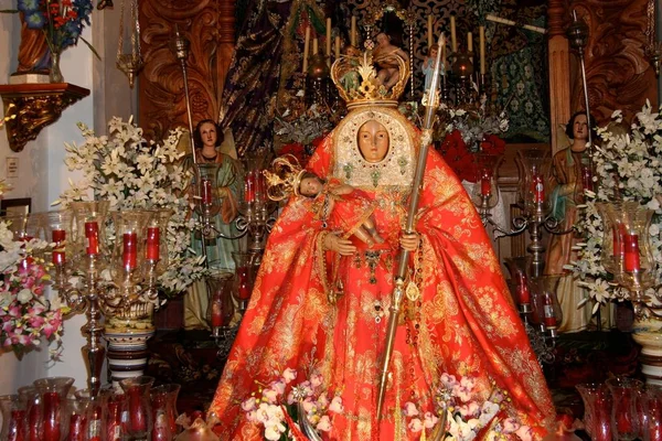 Gran Canaria Islas Canarias España Febrero Detalle Del Interior Iglesia —  Fotos de Stock