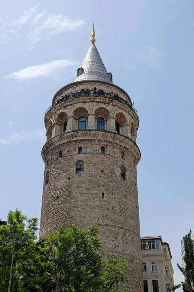 Istanbul Turkije Mei Uitzicht Galata Toren Istanbul Mei 2018 Niet — Stockfoto