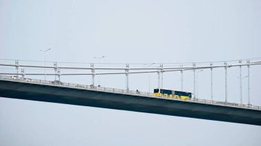 Istanbul, Türkiye - 24 Mayıs: Görünüm Istanbul Türkiye'de Boğaziçi Köprüsü'nün 24 Mayıs 2018