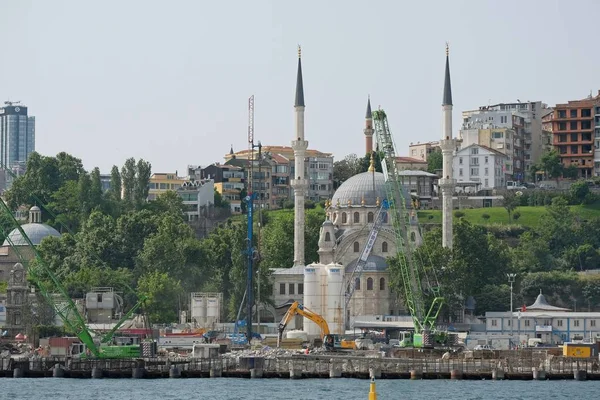 Istanbul Turecko Květen Pohled Nusretiye Mešita Istanbulu Turecku Května 2018 — Stock fotografie