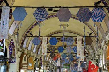 İstanbul, Türkiye-25 Mayıs: Istanbul 'da kapalı çarşı 'nın görünümü 25 Mayıs 2018