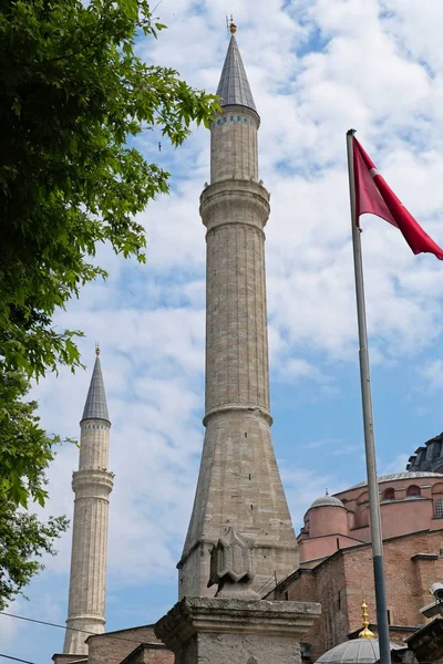 Istanbul Turkije Mei Exterieur Uitzicht Hagia Sophia Museum Istanbul Turkije — Stockfoto