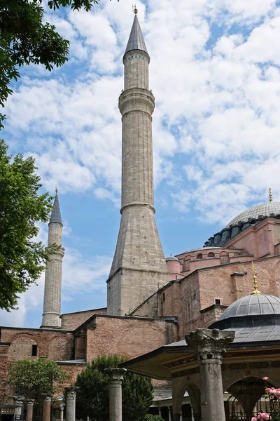 Istanbul Turkei Mai 2018 Aussenansicht Des Hagia Sophia Museums Istanbul — Stockfoto