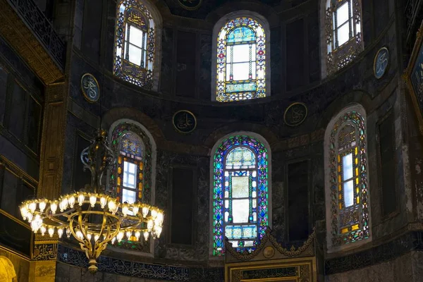 Istanbul Turkey May Interior View Hagia Sophia Museum Istanbul Turkey — Stockfoto