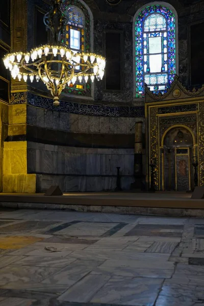 Istanbul Turquie Mai Vue Intérieure Musée Hagia Sophia Istanbul Turquie — Photo