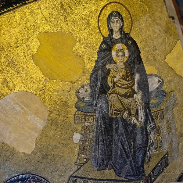Istanbul Turkije Mei Voorbeeld Van Christelijke Kunst Hagia Sophia Museum — Stockfoto