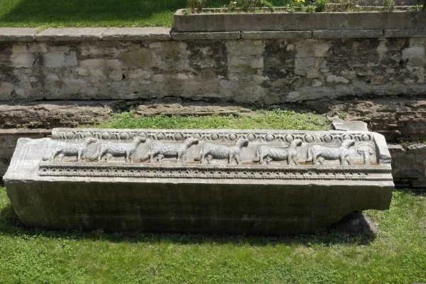 Istanbul Turkiet Maj Gamla Stonework Hagia Sophia Museum Istanbul Turkiet — Stockfoto