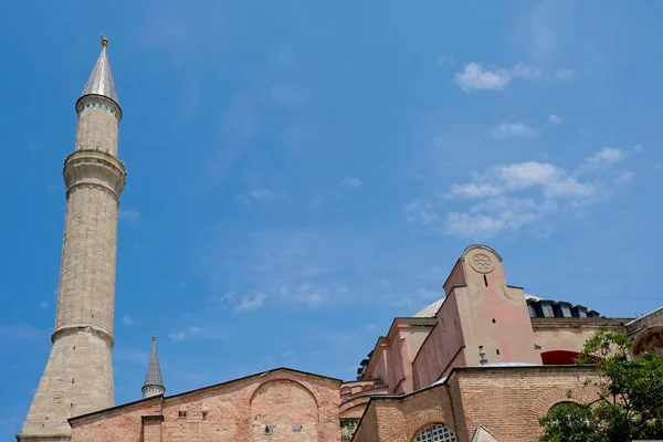 Istanbul Turkije Mei Exterieur Uitzicht Hagia Sophia Museum Istanbul Turkije — Stockfoto