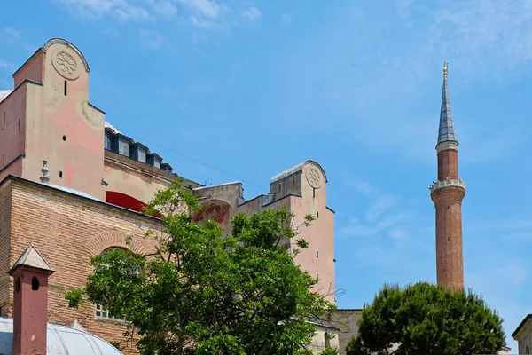 Istanbul Turkije Mei Exterieur Uitzicht Hagia Sophia Museum Istanbul Turkije — Stockfoto