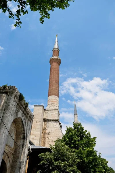 Istanbul Turkei Mai 2018 Aussenansicht Des Hagia Sophia Museums Istanbul — Stockfoto