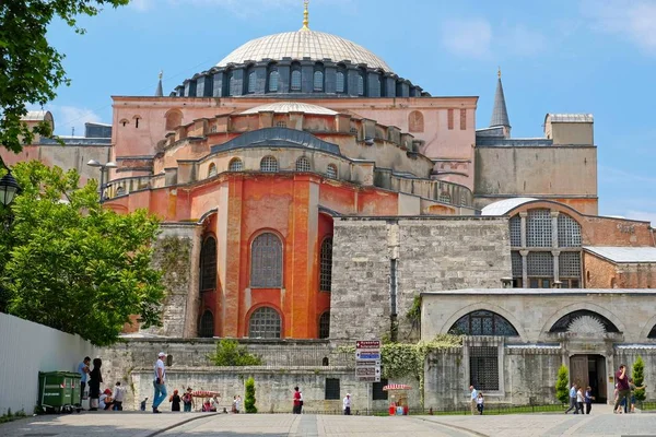Стамбул Туреччина Травня Вид Зовнішній Вигляд Музею Святої Софії Стамбулі — стокове фото