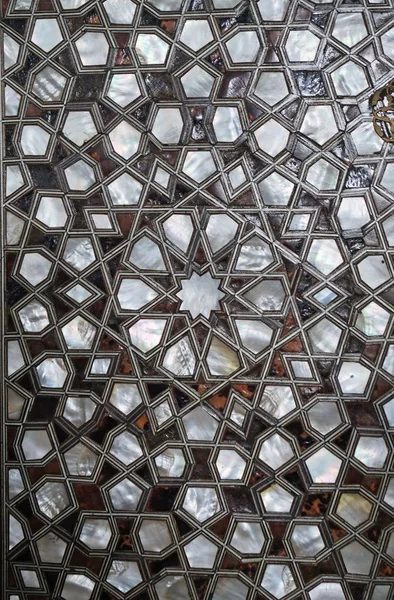 Istanbul, Türkiye - 27 Mayıs: Topkapı Sarayı ve Müzesi Istanbul Türkiye'de 27 Mayıs 2018 iç görünüm