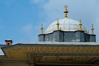 Istanbul, Türkiye - 27 Mayıs: Dış görünümü Topkapı Sarayı ve Müzesi Istanbul Türkiye'de 27 Mayıs 2018 '