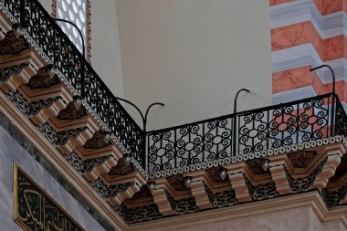 Istanbul, Türkiye - 28 Mayıs: İç görünümü Süleymaniye Camii Istanbul Türkiye'de 28 Mayıs 2018 '